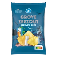 AH Robuuste chips grof zeezout