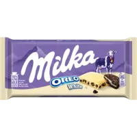 Milka Chocoladereep Oreo wit