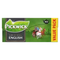 Pickwick English zwarte thee voor pot voordeelpak