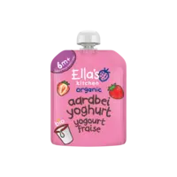 Ella's kitchen Biologische Aardbeien yoghurt 6m+