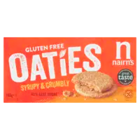 Nairn's Oaties syrupy & crumbly