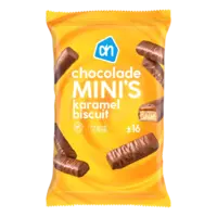 AH Chocolade mini's karamel biscuit