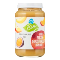 AH Biologisch Fruithapje appel perzik 8m+