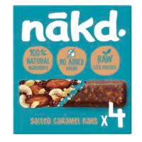 Nakd. Salted caramel bars