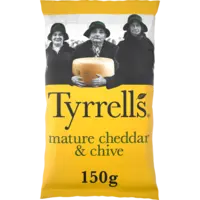 Tyrrells Mature cheddar & chive