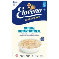 Elovena Natural instant oatmeal glutenvrij