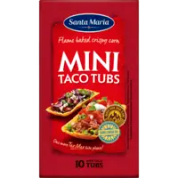Santa Maria Mini taco tubs