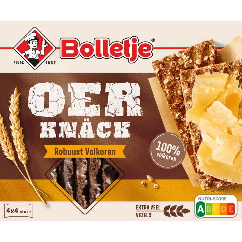 Bolletje Oerknäck robuust volkoren